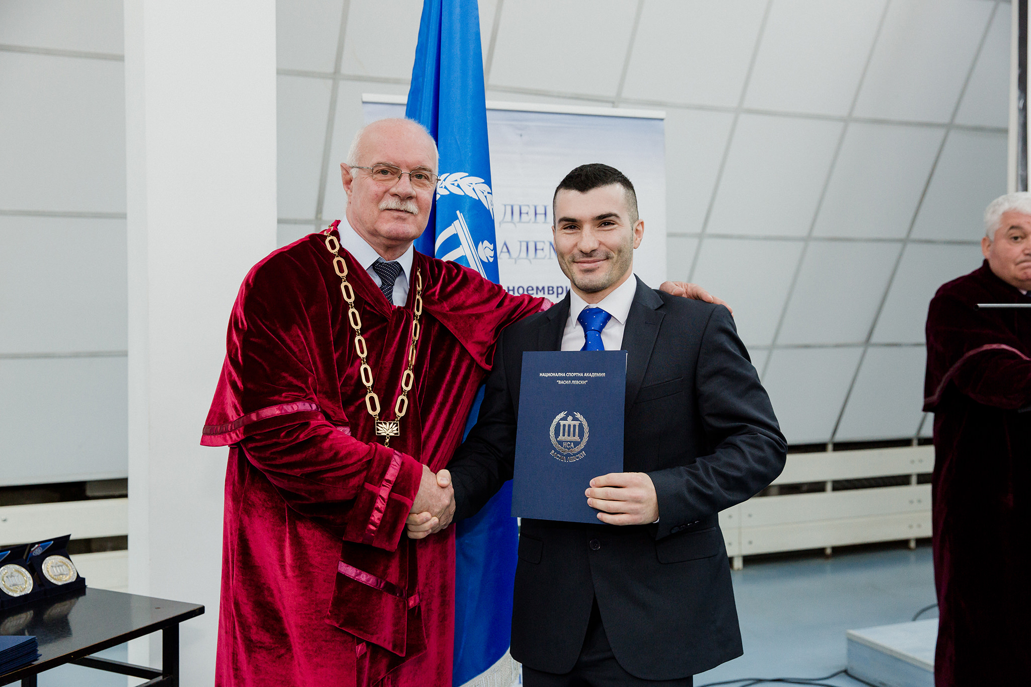 coach Stefan was awarded the degree of Doctor of Philosophy in 2018