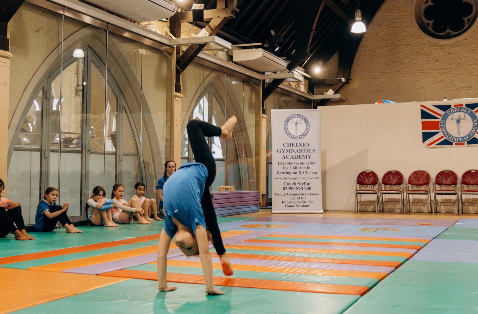 Flexibility for gymnasts in Kensington and Chelsea
