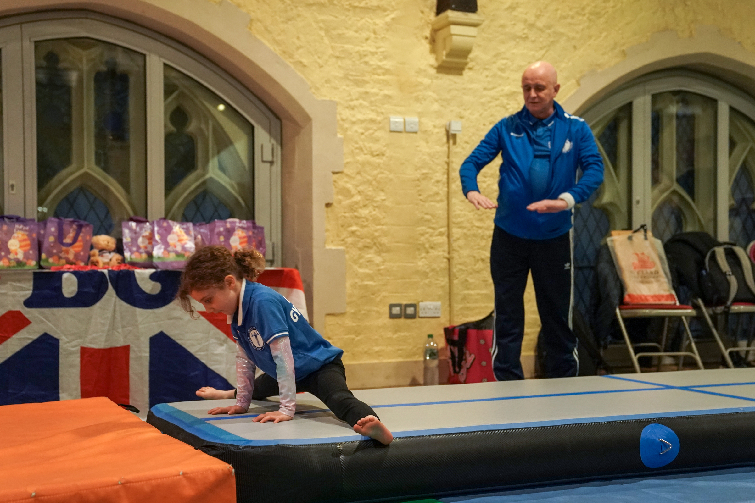 Gymnastics sessions on tumble track in Kensington and Chelsea London