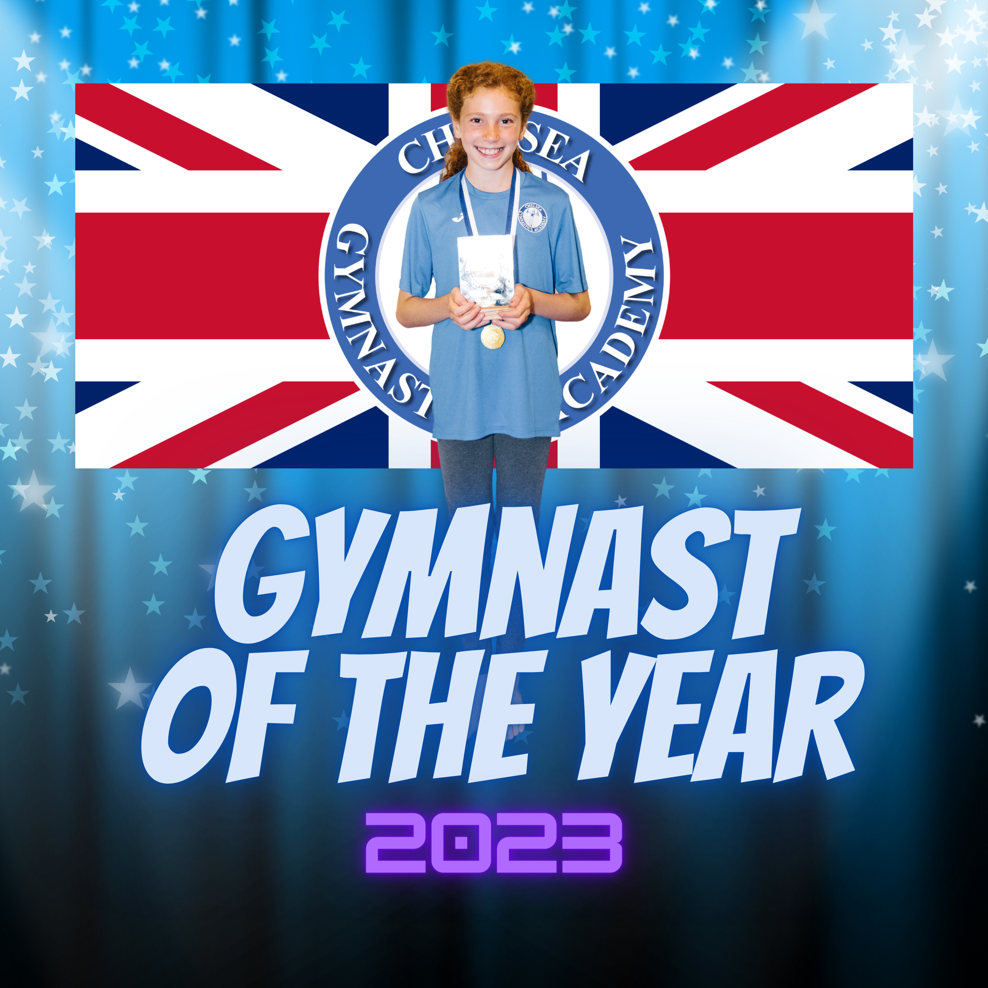 Gymnast of the Year at Chelsea Gymnastics in 2023
