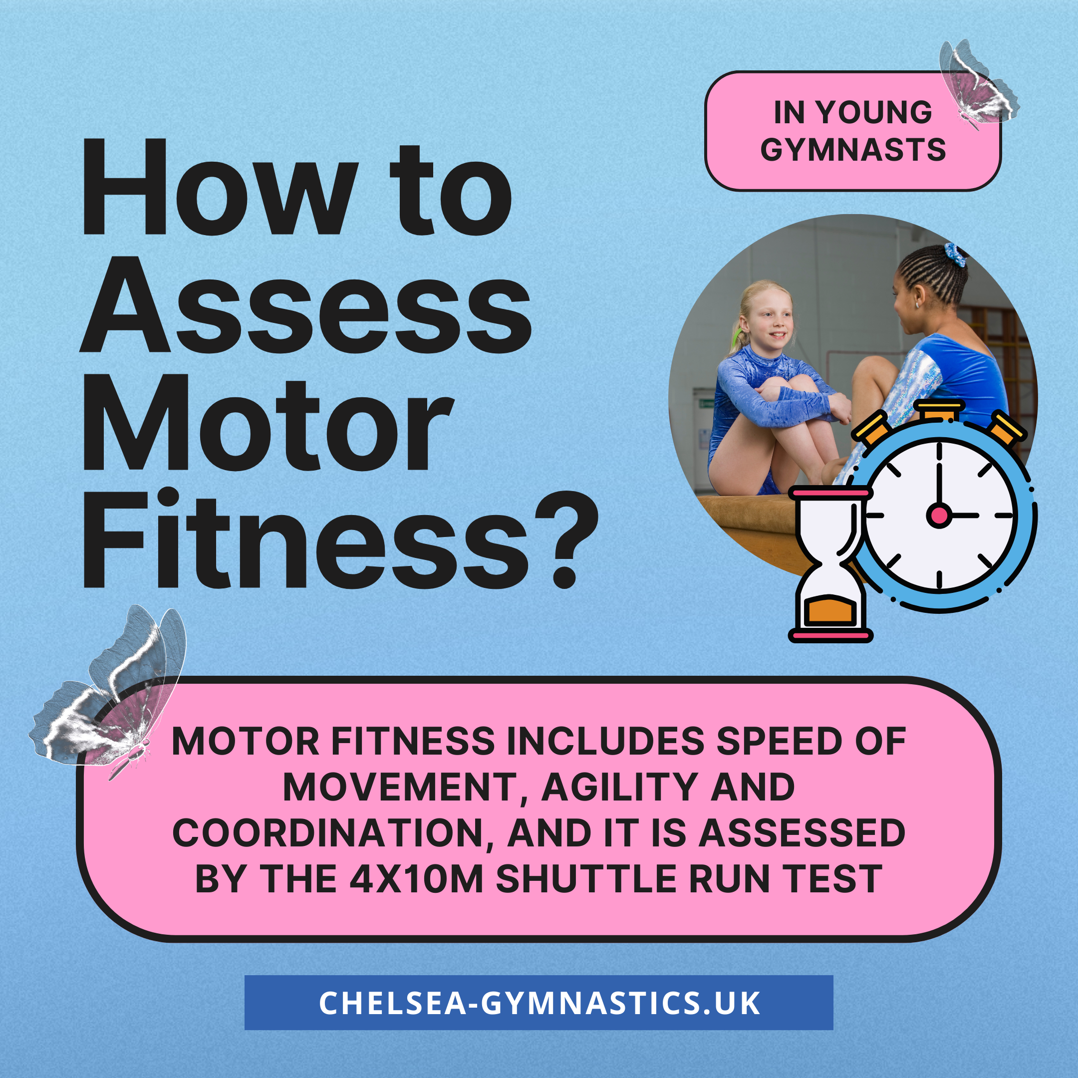 How to assess Motor Fitness in gymnasts?