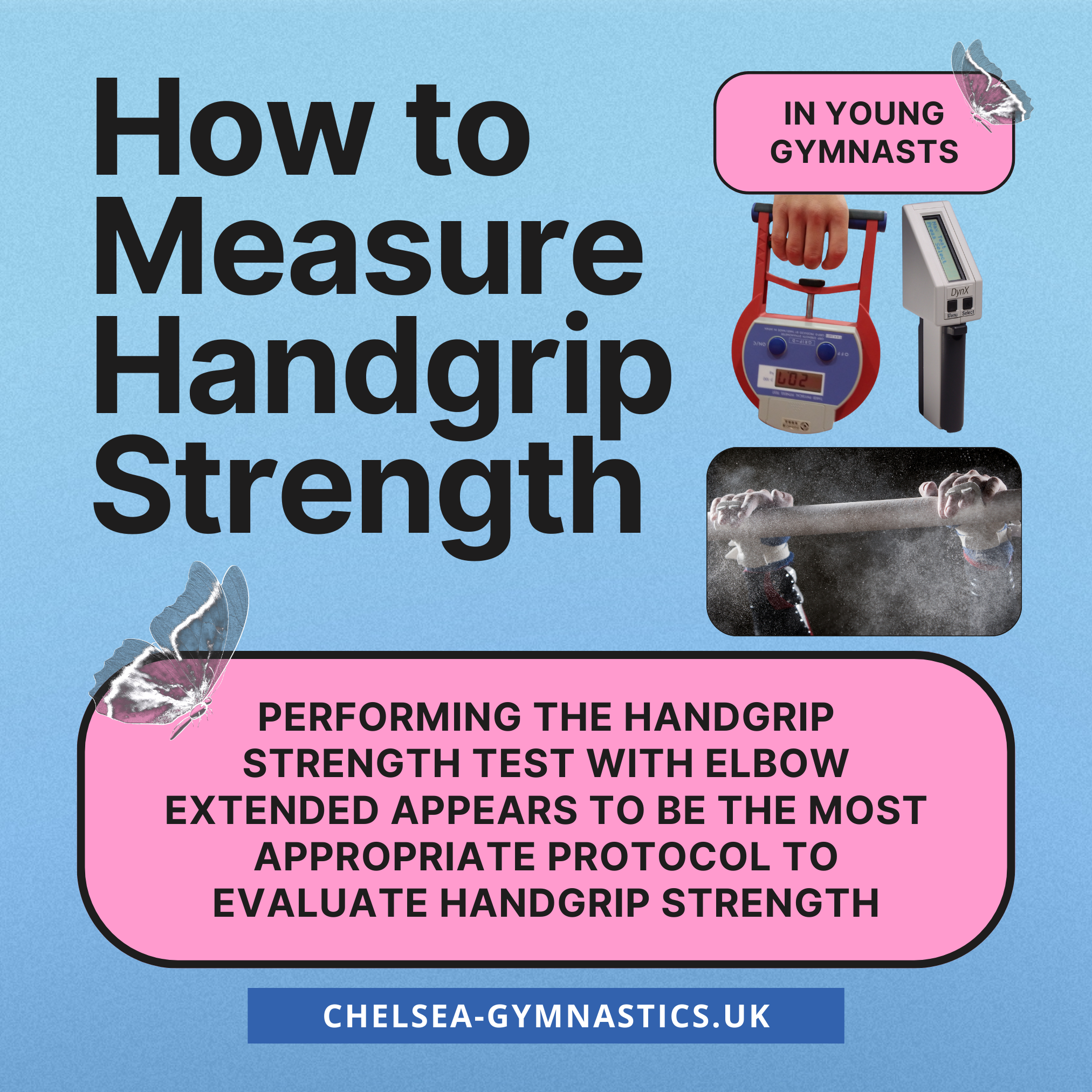 How to measure Handgrip Strength in gymnasts?