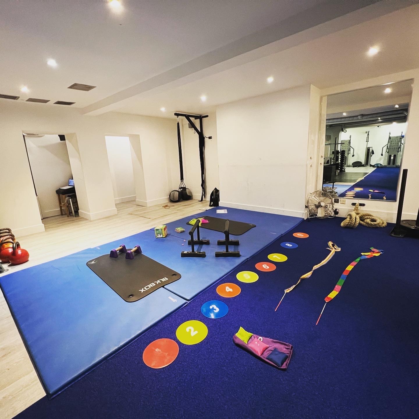 Gymnastics lessons for children at the Kensington Studio in Kensington and Chelsea