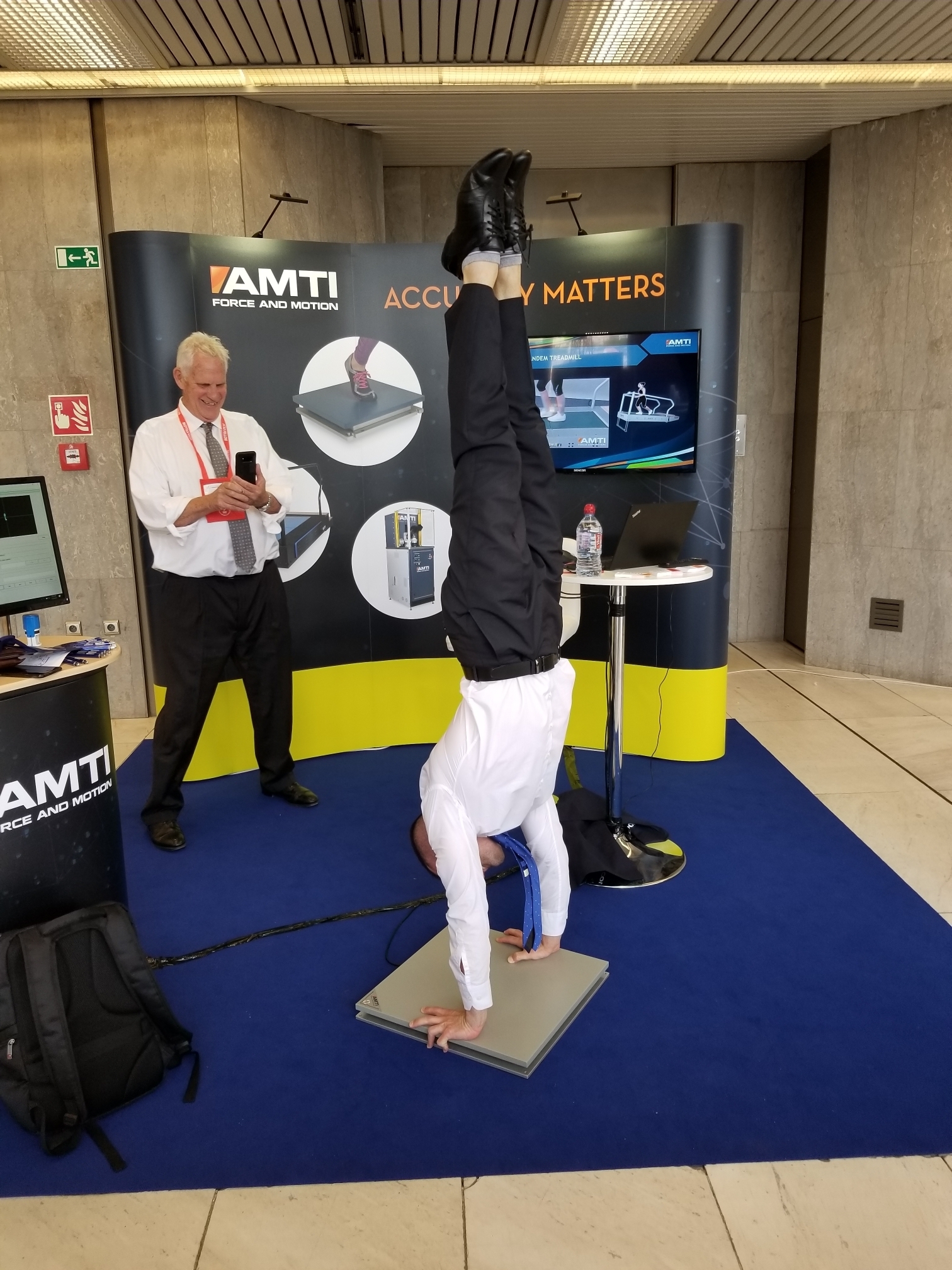 Gymnastics on the AMTI force and motion platforms at the ECSS 2019