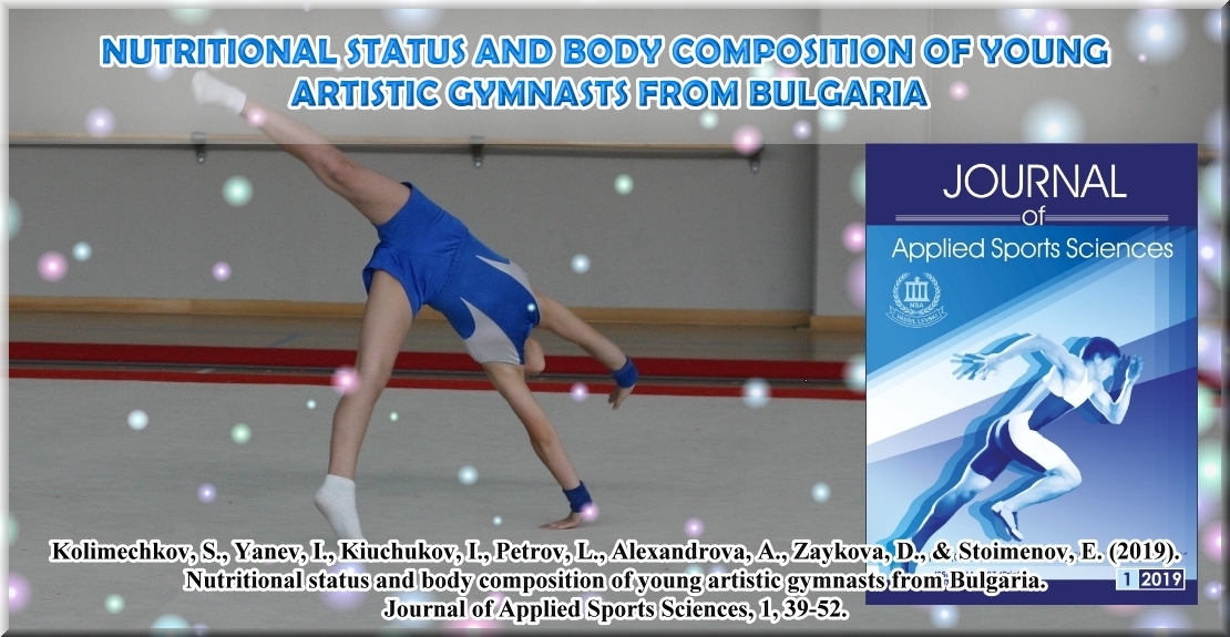 Nutritional Status and Body Composition of Young Artistic Gymnasts from Bulgaria